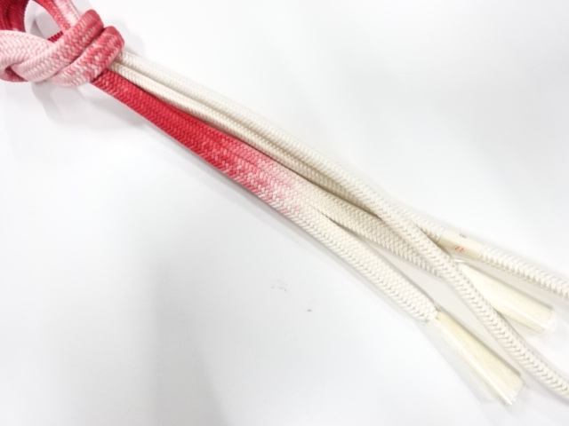 未使用品　正絹　手組帯締め